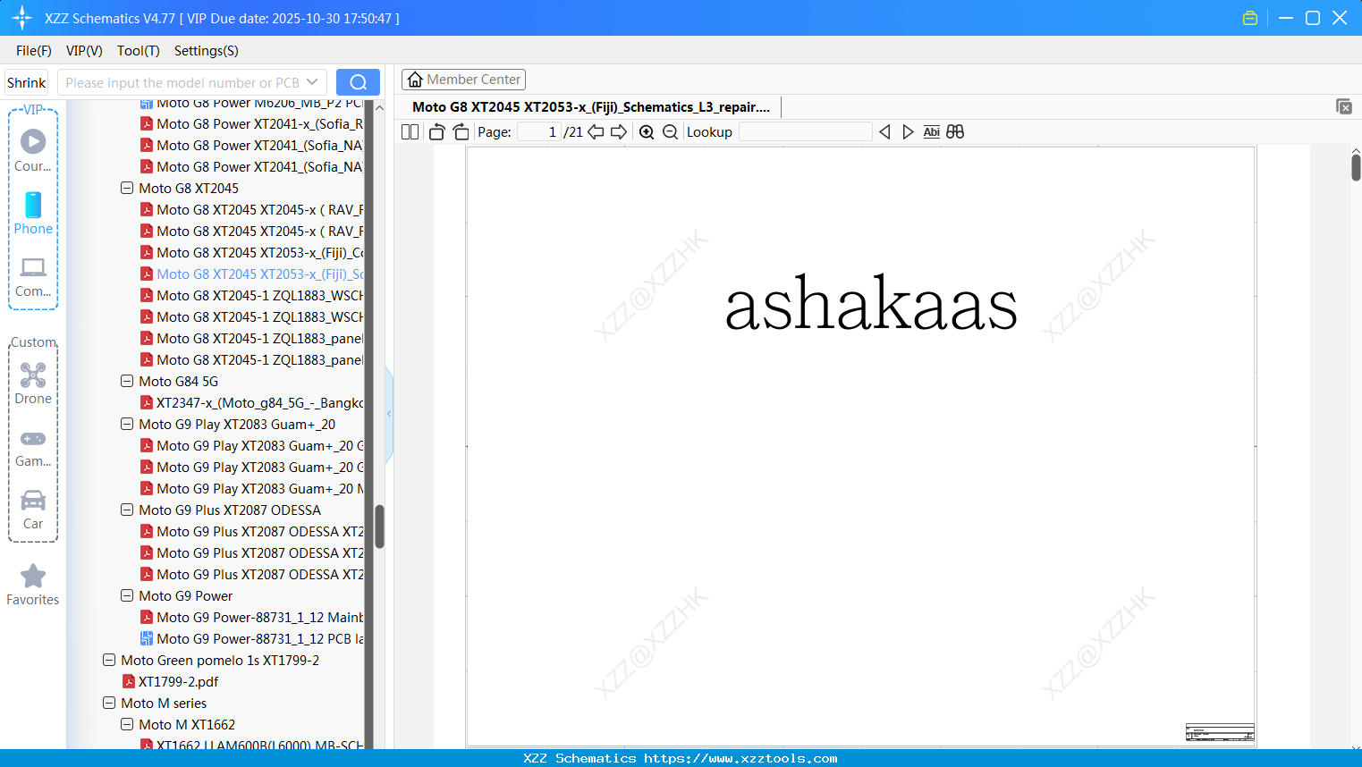 Motorola Moto G8 XT2045 XT2053-x_(Fiji)_Schematics_L3_repair